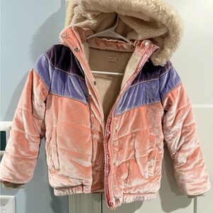 Egg Girls Velour bomber jacket Hayden      Sz 8